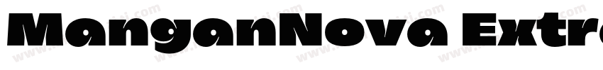 ManganNova ExtraBold字体转换